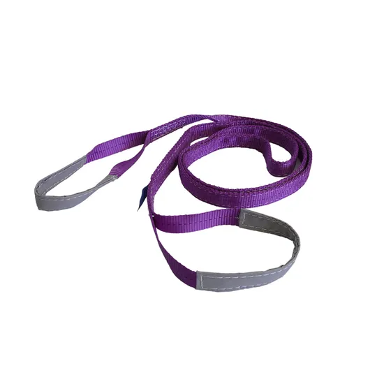 EN1492-1 Flat Polyester Webbing Sling for Heavy Lifting